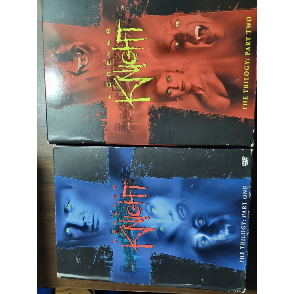 Forever Knight : The Trilogy DVD Part One and Part Two Lot Of 2 Sets